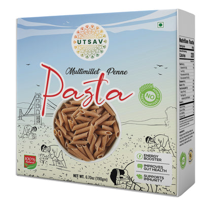 Multi-millet Penne Pasta